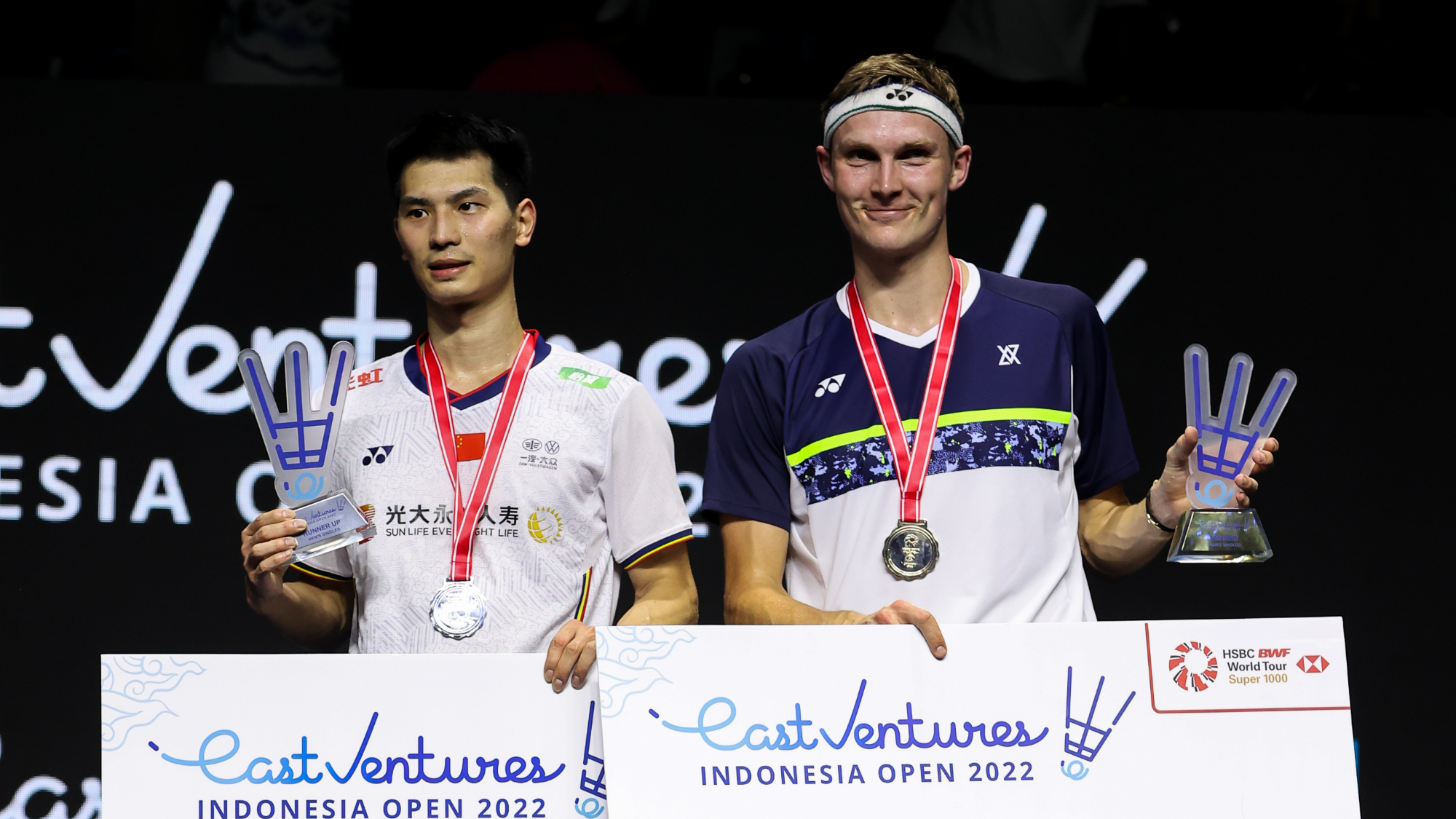Axelsen retains title on Indonesia Open finals day All England Badminton
