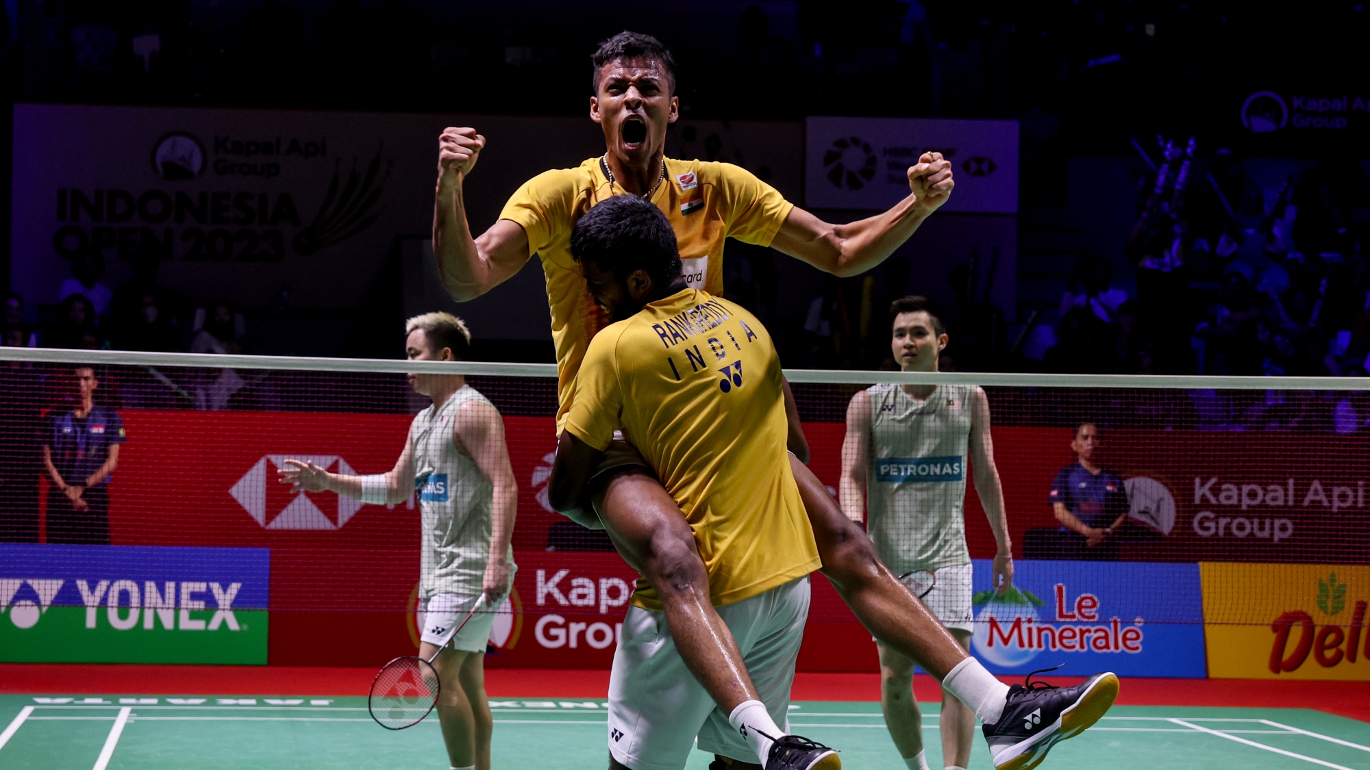 Rankireddy and Shetty Win Mens Doubles at Indonesia Open All England Badminton