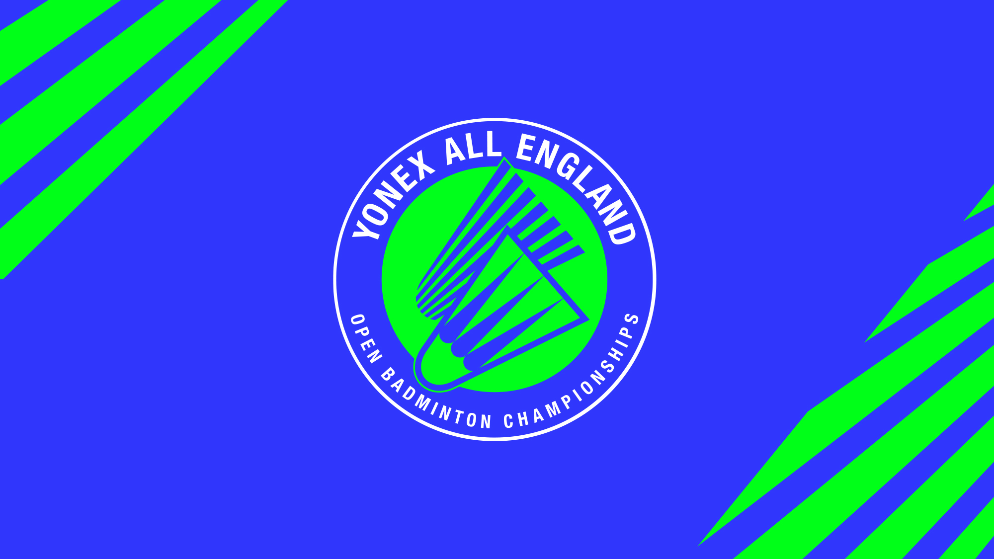 Energetic identity refresh for the YONEX All England Open Badminton Championships 