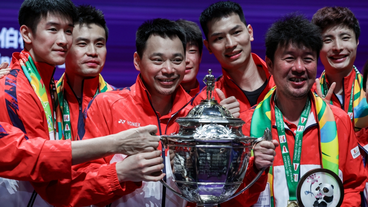 China secure Thomas Cup and Uber Cup double All England Badminton